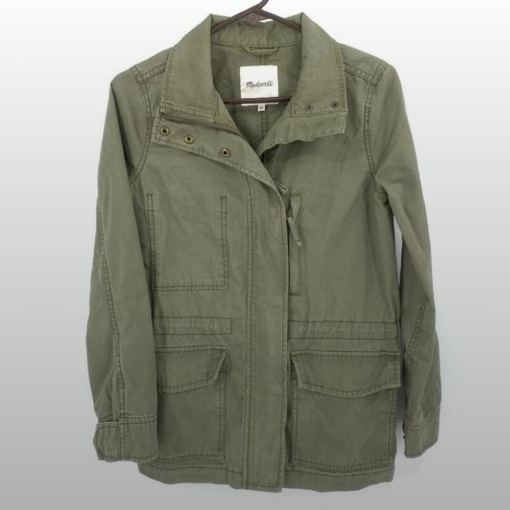 Madewell Olive Utility Jacket